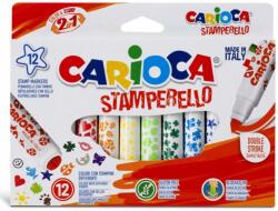 CARIOCA Stamperello 12 ks s razítky (22400)