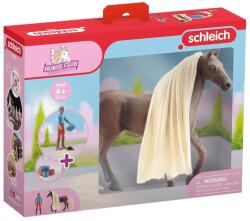 Schleich Horse Club: Sofia's Beauties - Leo és Rocky lova fésülhető sörénnyel kezdő készlet (42586) (SLH42586) - jatekwebshop