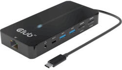 Club 3D USB Hub - CSV-1595 (USB-C Gen 1 to 2xHDMI, 2xUSB-A Gen 1, USB-C Gen 1 100W PD 3.0, RJ45, 3, 5 Jack, 4k60Hz) (CSV-1595) - shop