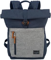 Travelite Basics Roll-up Backpack Navy/Grey