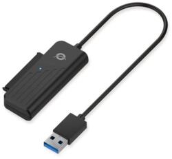 Conceptronic átalakító - ABBY01B (USB-A 3.0 to SATA, Kompatibilis: 2, 5" SATA HDD/SSD) (ABBY01B) - digitalgo