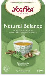 YOGI TEA BIO Természetes egyensúly tea shiitake gombával 17x2g Yogi Natural Balance (4012824404847)