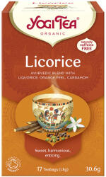 YOGI TEA BIO Édesgyökér tea 17x1, 8g Yogi Licorice (4012824402423)