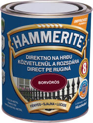 Akzo Nobel Hammerite Festék Fényes Borvörös 0, 75 L