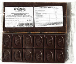 Paleolit Étcsokoládé eritrittel 100g tábla (5999564042722)