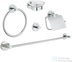 GROHE Essentials 5 db-os kiegészítő szett, króm 40344001 (40344001)