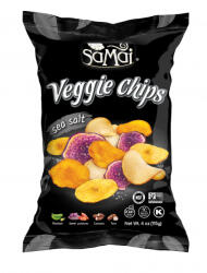 SAMAI Veggie nagy chips tengeri sós 115g Rainforest vegyes zöldség (832697000854)