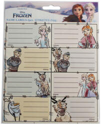 Javoli Disney Jégvarázs Adventure füzetcímke 16 db-os (GIM77180846)