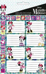 Javoli Disney Minnie Smiles füzetcímke matricával 16 db-os (GIM77314249)
