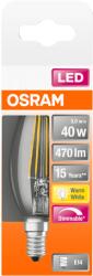 OSRAM Led Superstar Gyertya üveg Cl E14 5w 470lm 2700k Dimmelhető (ac32336)