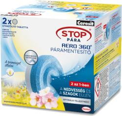 Ceresit STOP PÁRA AERO 360 PÁRAGYŰJTÓ TABLETTA VADVIRÁGOS MEZŐ ILLAT, 2x450G