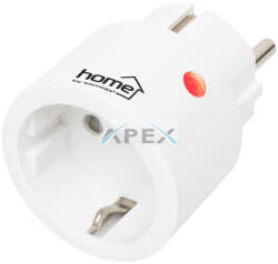 Somogyi Elektronic TH2300 - Home TH2300 távirányítható mini hálózati aljzat, max. 2300W, 40m hatótáv, LED visszajelző