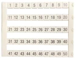IMO sorkapocs jelölő címke 1-50 fehér 5x5 mm MT5-1-50 (MT5-1-50)