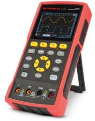 Maxwell Kézi oszcilloszkóp akkumulátoros 3.5" színes LCD - AC/DC, 400V, 40MHz, 2 csatorna, 8K/4K 25360 (25360)