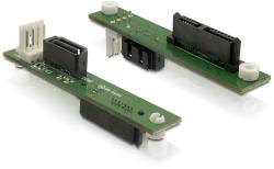 DELOCK Adapter SATA Slimline > SATA SATA kábel SATA 7-pin SATA 7-pin + Molex (4-pin) (61667)