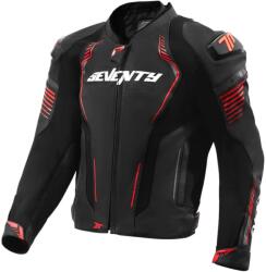 Seventy Degrees SD-JL24 Spoiler motoros bőrkabát fekete-piros