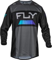FLY Racing Kinetic Reload 2024 motocross mez szürke-fekete-kék kiárusítás