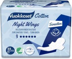 Vuokkoset Absorbante de noapte, Vuokkoset, Bumbac organic, BIO, 9 bucati