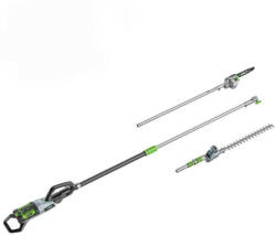 EGO PPCX1000 KIT akkumulátoros teleszkópos Multi-Tool szett, 56 V, PPX1000 + PSX2500 + PTX5100, akku és töltő nélkül
