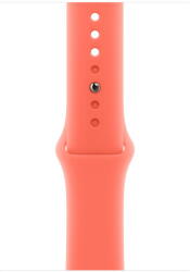 Apple Apple Watch 46mm Sport Band: Tangerine Sport Band - S/M (SEASONAL) (mdt54zm/a)