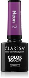Claresa SoakOff UV/LED Color Neon géles körömlakk árnyalat 12 5 g