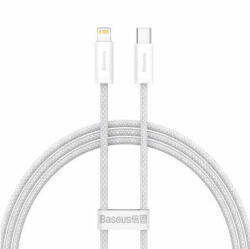 Baseus Cablu Date si Incarcare Baseus USB-C - Lightning Dynamic Fast Charging 20W 2m Alb