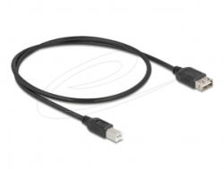 Delock EASY USB 2.0 Type-B - Type-A átalakító kábel 0.5m fekete (81529)