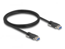 Delock USB 5 Gbps Type-A kábel 1m fekete (81254) (81254)