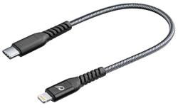 Cellularline 8018080353215 0, 15 M Fekete (TETRACABC2LMFI15CK)