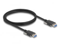 Delock USB 5 Gbps Type-A kábel 1m fekete (80998)