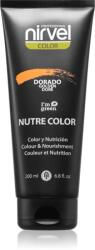 Nirvel Nutre Color masca tonifianta si hranitoare pentru păr culoare Dorado 200 ml