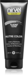 Nirvel Nutre Color tápláló tonizáló maszk hajra árnyalat Platino 200 ml