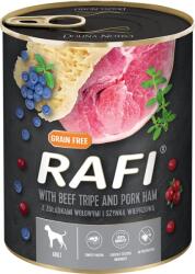 RAFI Adult konzerv - sonka, marhapacal áfonyával 800 g