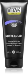Nirvel Nutre Color tápláló tonizáló maszk hajra árnyalat Zafiro 200 ml