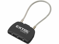 Extol Craft bőröndlakat, számzáras, 1000 db kód beállítható (78115) - megatool