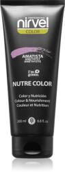 Nirvel Nutre Color tápláló tonizáló maszk hajra árnyalat Amatista 200 ml