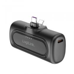 LogiLink Powerbank 5000 mAh 2x USB-C fekete (PA0349) (PA0349)