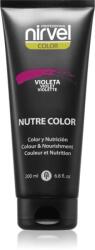 Nirvel Nutre Color tápláló tonizáló maszk hajra árnyalat Violeta 200 ml