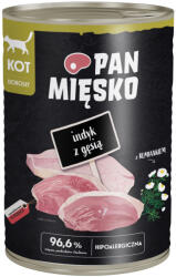 Pan Mięsko 24x400g Pan Mięsko Cat Pulyka & liba nedves macskatáp