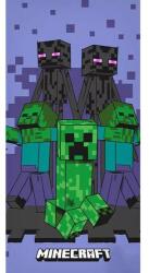 Carbotex Minecraft törölköző lila 70x140 cm (JE11311-R)
