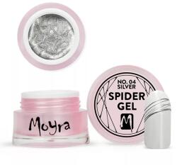 Moyra Spider Gel Zselé 5ml No. 04 - Ezüst