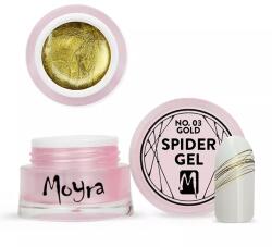 Moyra Spider Gel Zselé 5ml No. 03 - Arany