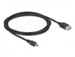 Delock EASY USB 2.0 Mini - Type-A átalakító kábel 2m fekete (81525)