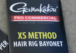 Gamakatsu Carlig Gamakatsu XS Method Hair Rig Bayonet nr. 10 0.23mm 15cm 8buc (GK.185247.1016.23)