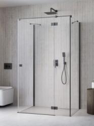 Radaway Essenza Brushed GunMetal KDJ+S szögletes szálcsiszolt fegyvermetál zuhanykabin 90J+80+100 (1385020-92-01R+1384051-01-01+1384052-01-01)