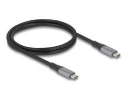 Delock USB-C PD 3.1 240 W kábel 1m fekete-szürke (81191) (81191)