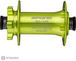 SPANK HEX J-TYPE Boost F15/20, 32 lyukú első agy, zöld