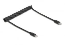 Delock USB 2.0 Type-C kábel 0.75m fekete (90369) (90369)