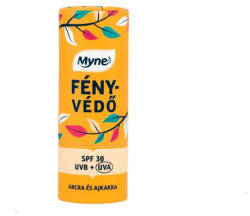 Myne fényvédő arckrém és ajakápoló stift málnamagolajjal - SPF30 - 30 g