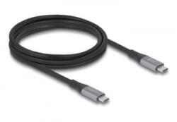 Delock USB-C PD 3.1 240 W kábel 2m fekete-szürke (81192)